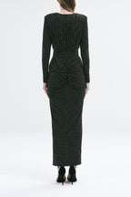 DRESS BELT GREY BLACK SAGE GREEN
