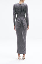 DRESS BELT GREY BLACK SAGE GREEN