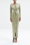 DRESS BELT GREY BLACK SAGE GREEN