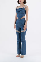 PANT DENIM WHITE