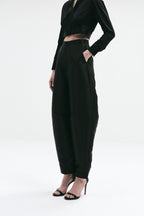 PANT SILVER OLIVE BLACK