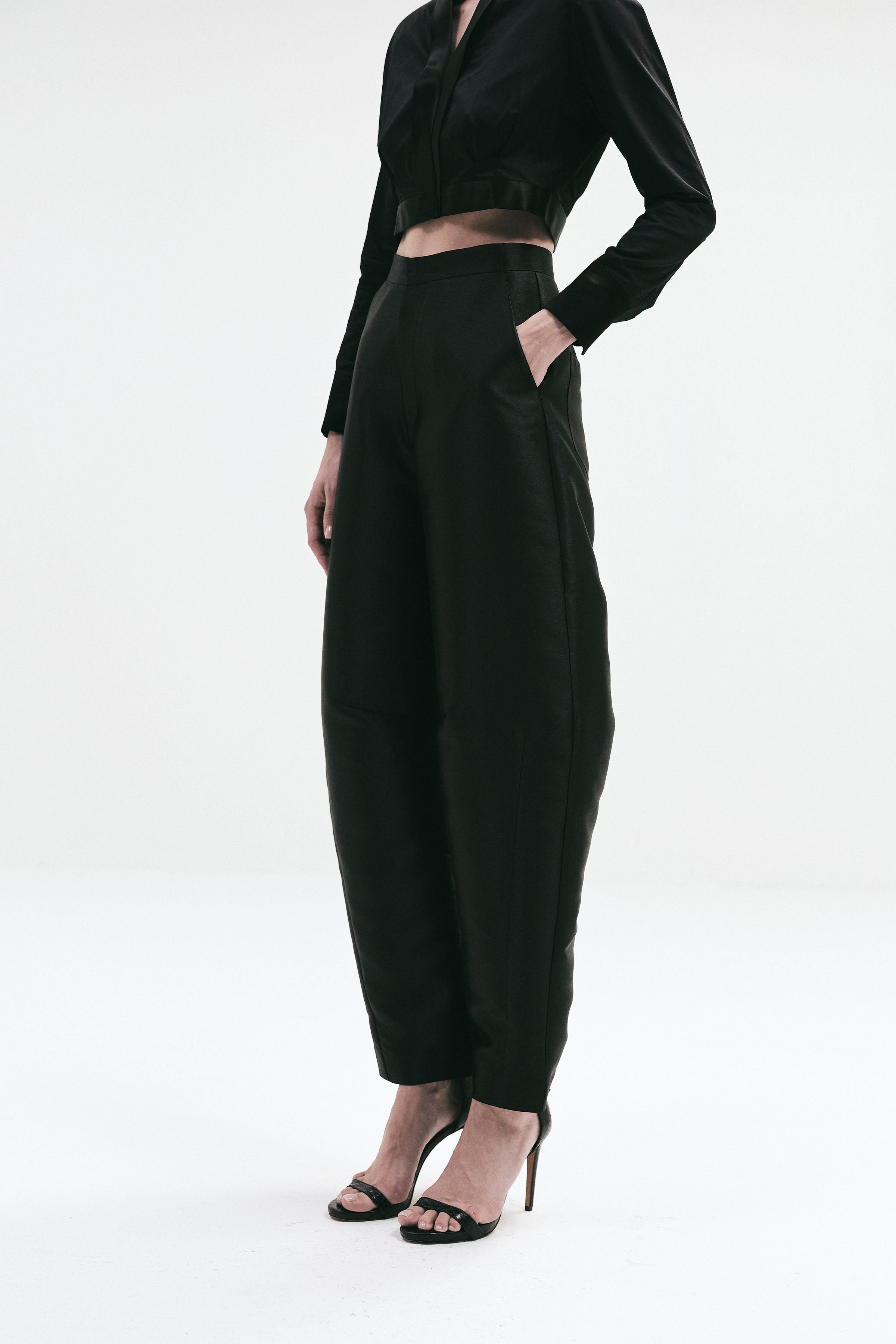 PANT SILVER OLIVE BLACK