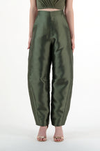 PANT SILVER OLIVE BLACK