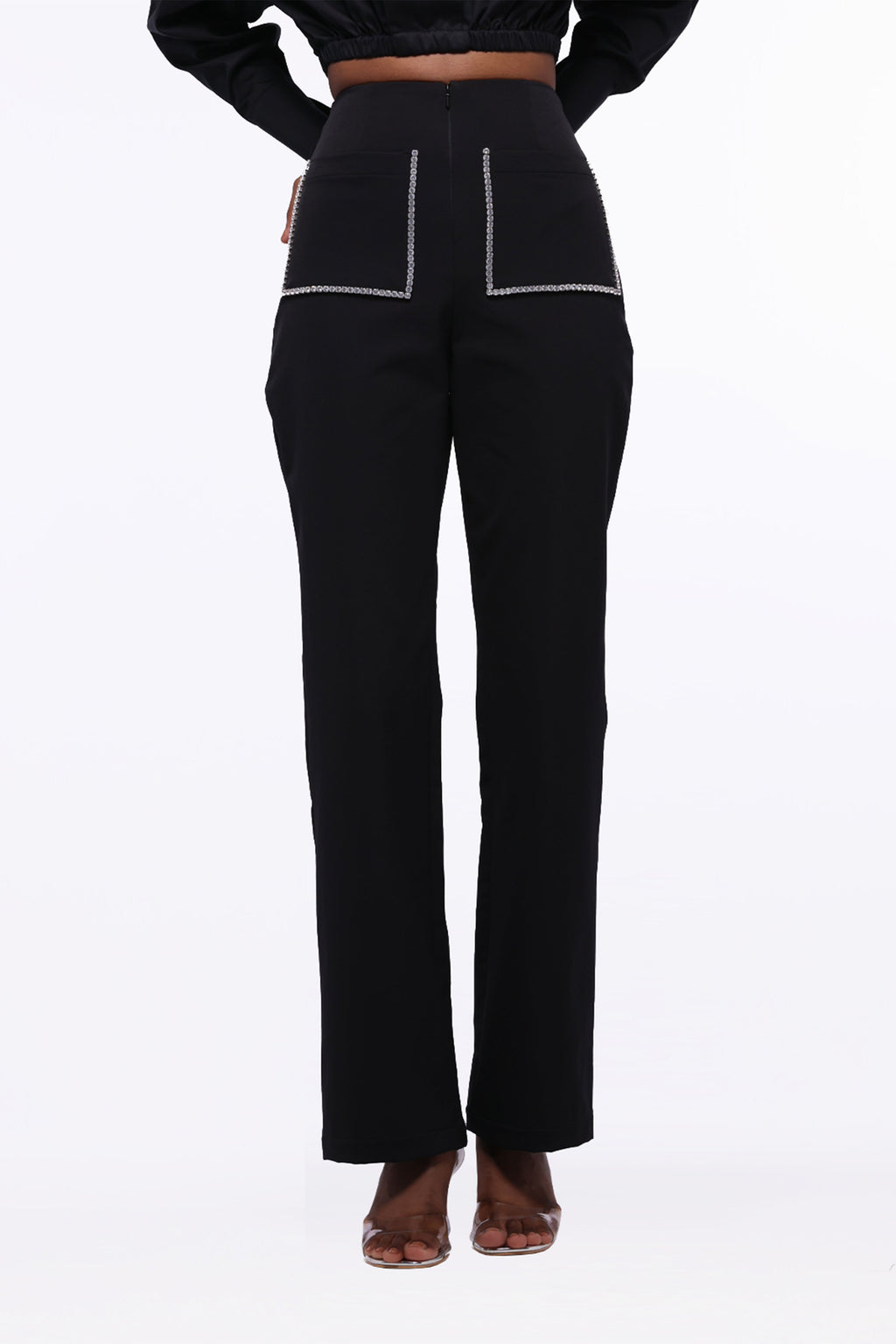 PANT BLACK WHITE