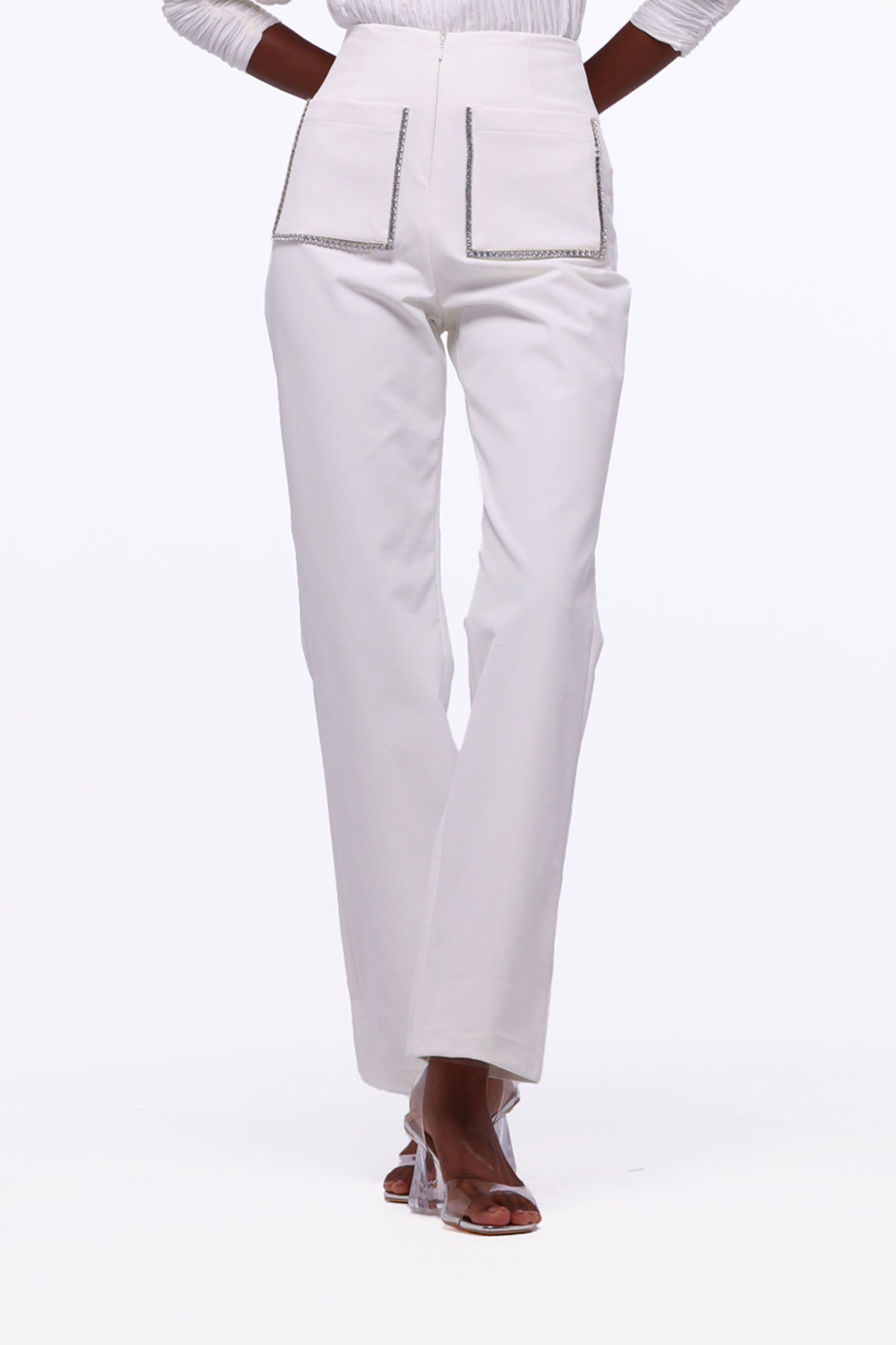 PANT BLACK WHITE