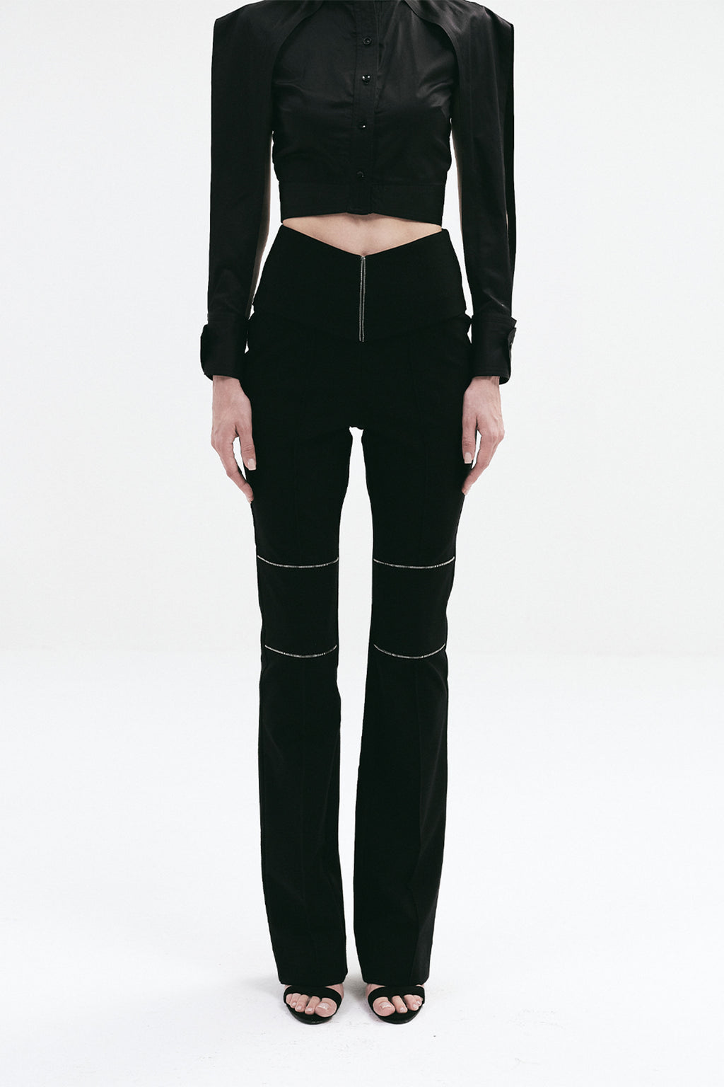 PANT BLACK WHITE