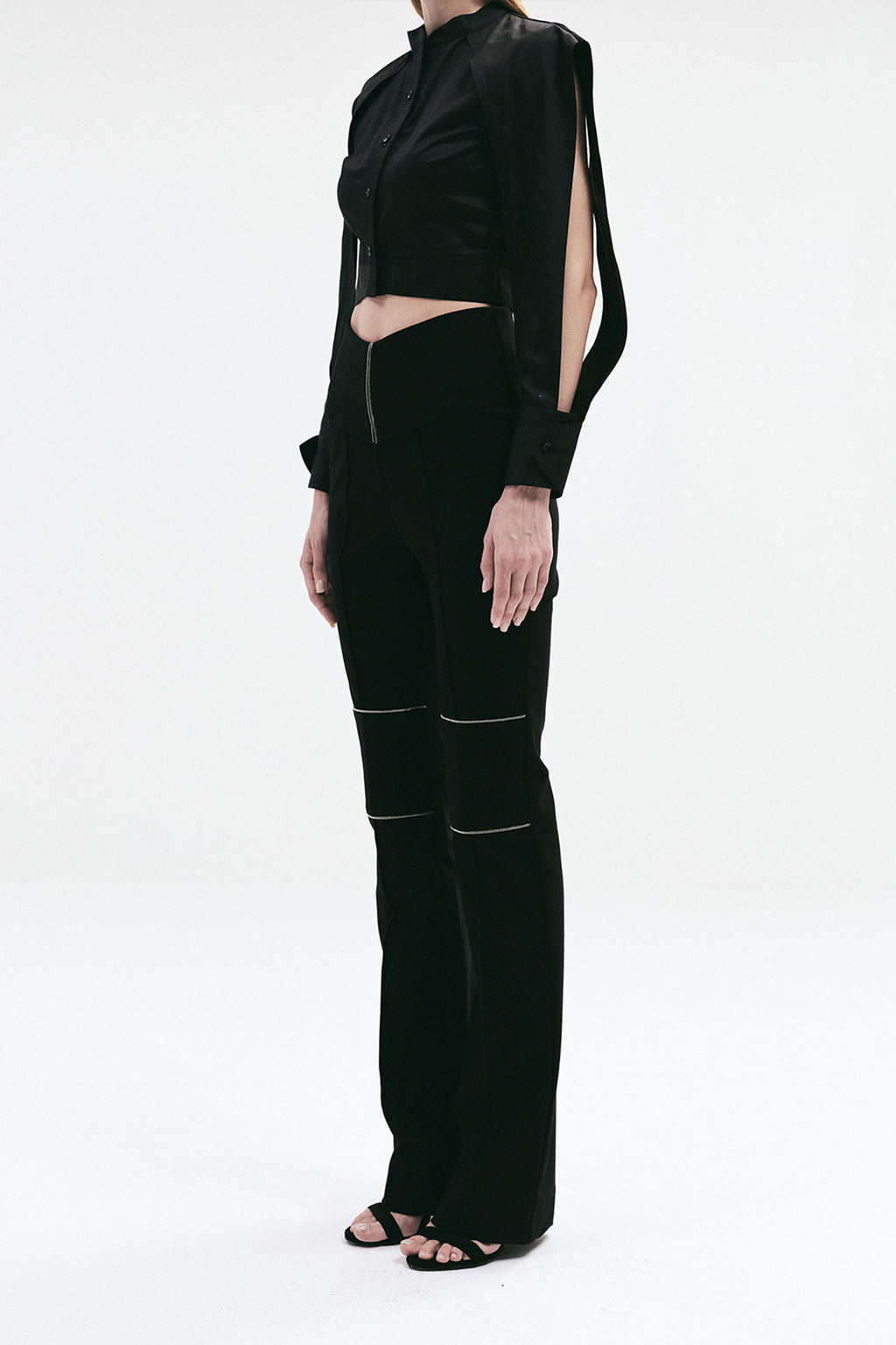 PANT BLACK WHITE