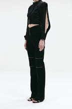 PANT BLACK WHITE