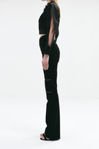 PANT BLACK WHITE