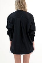 SHIRT BLACK PINK WHITE