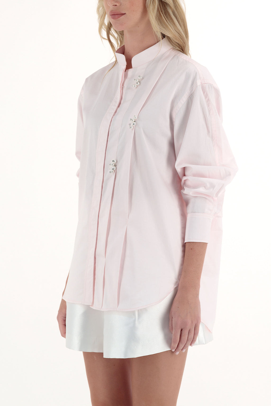 SHIRT BLACK PINK WHITE