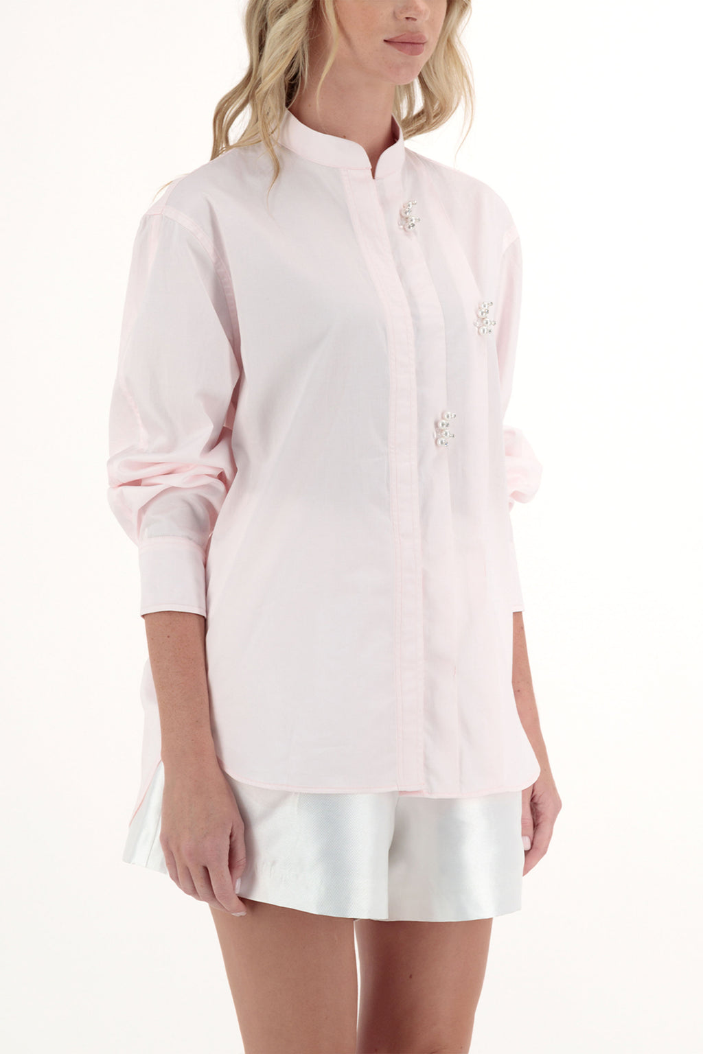 SHIRT BLACK PINK WHITE