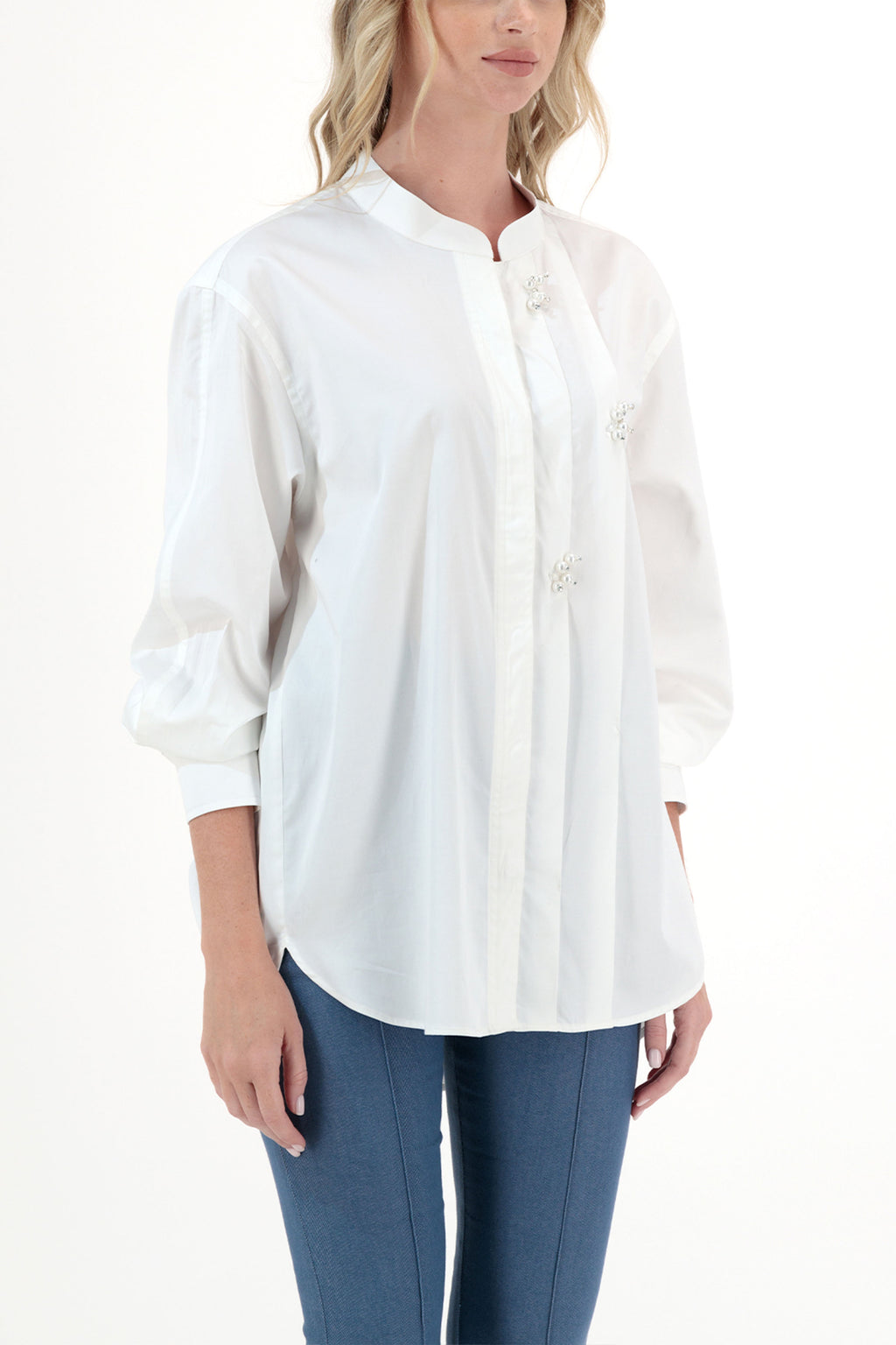 SHIRT BLACK PINK WHITE