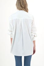 SHIRT BLACK PINK WHITE