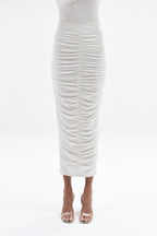 SKIRT NAVY BLUE WHITE