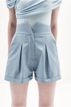 SHORTS POWDER BLUE