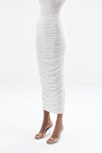 SKIRT NAVY BLUE WHITE