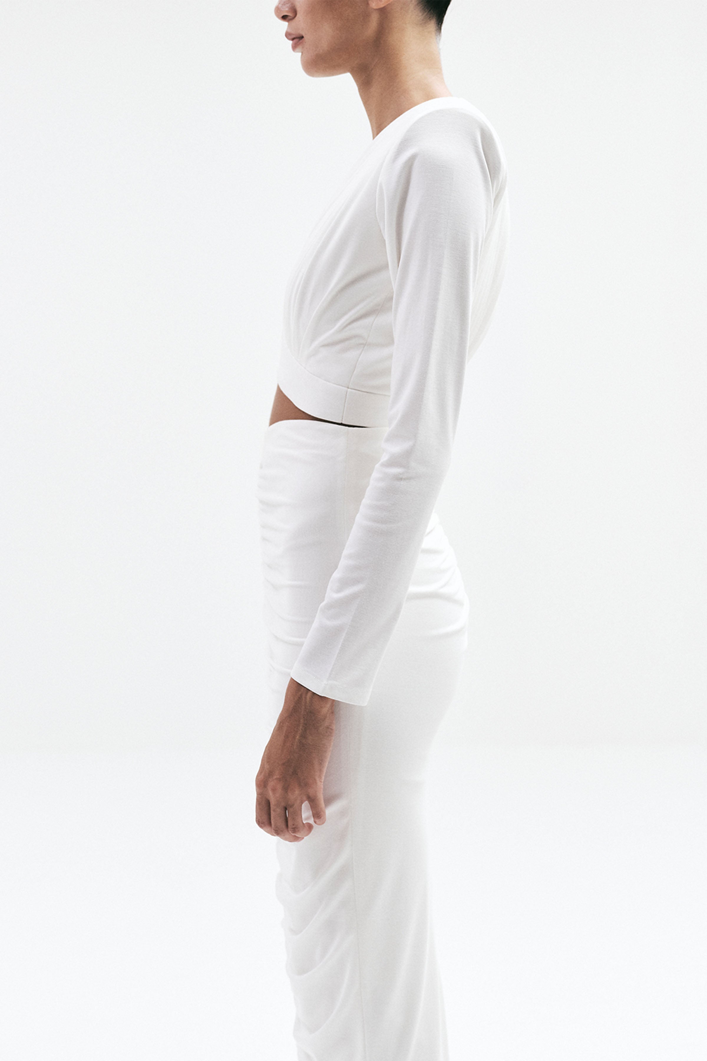 CROP TOP WHITE