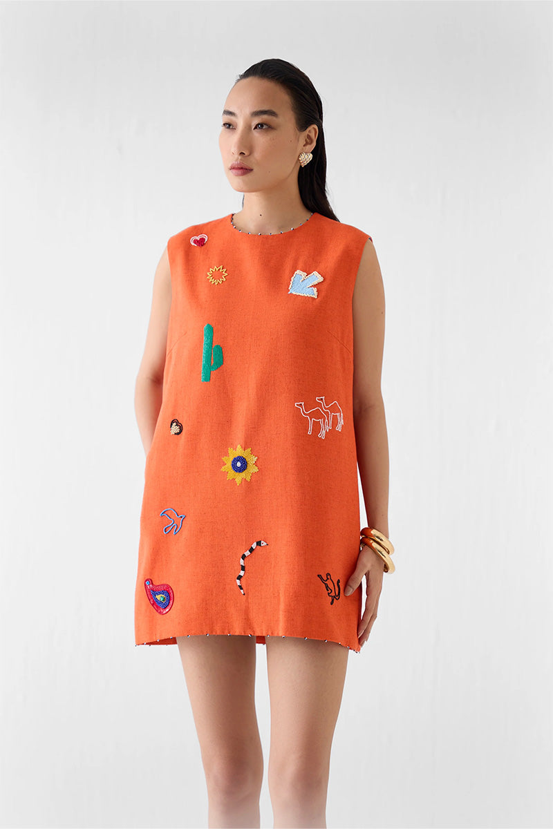 Dress Orange