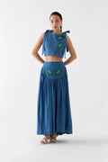 Skirt Top Set Denim