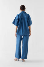 Shirt Trouser Set Denim