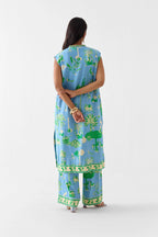 Kurta Pant Set Blue