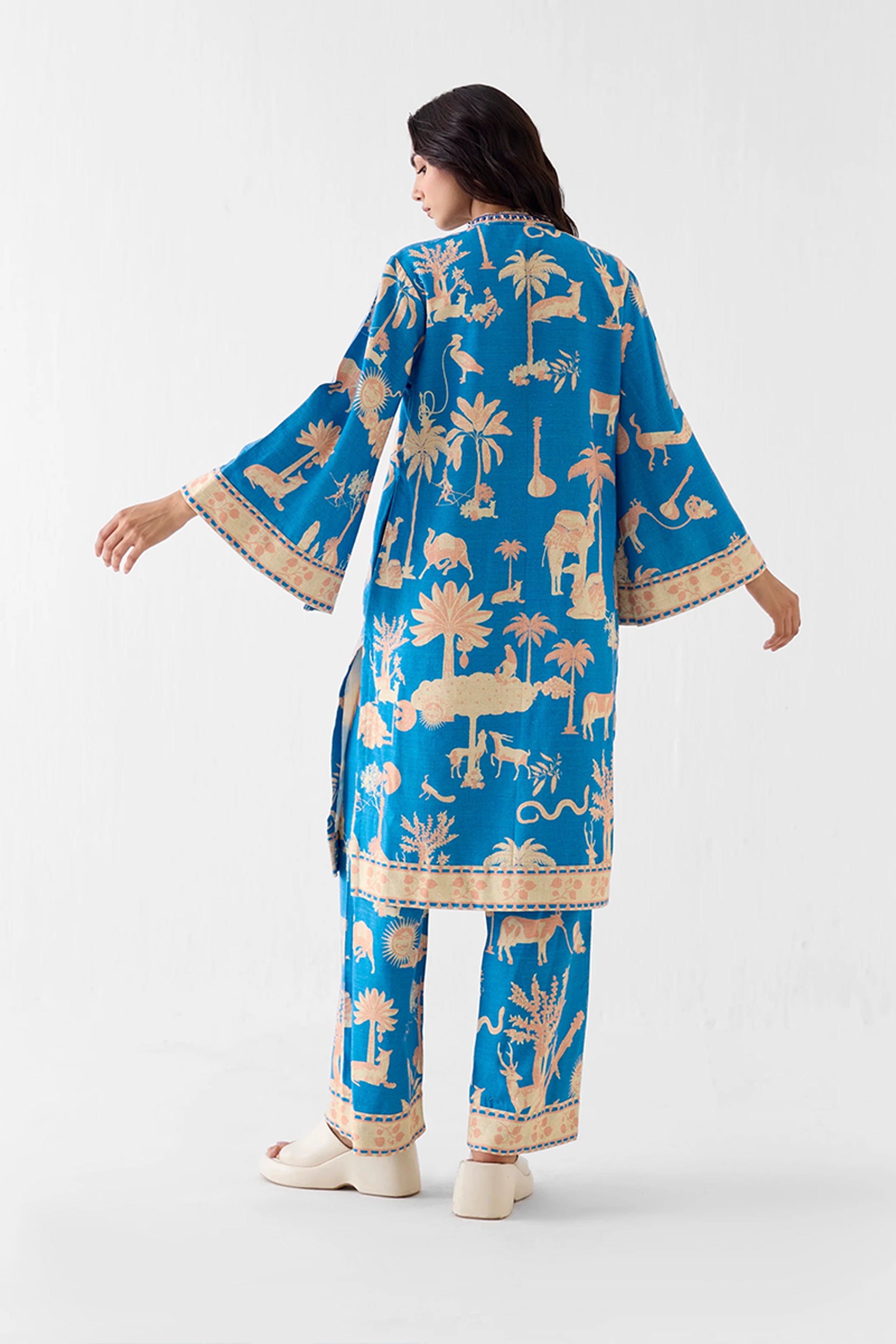 Kurta Pant Set Blue