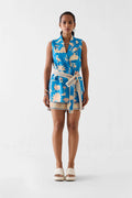 Blazer Shorts Blue
