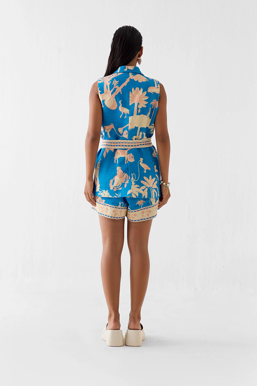 Blazer Shorts Blue
