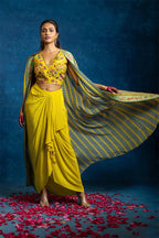 Cape Bustier Bottom Yellow