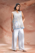 Jacket Top Bottom Powder Blue