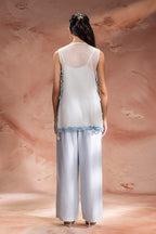 Jacket Top Bottom Powder Blue