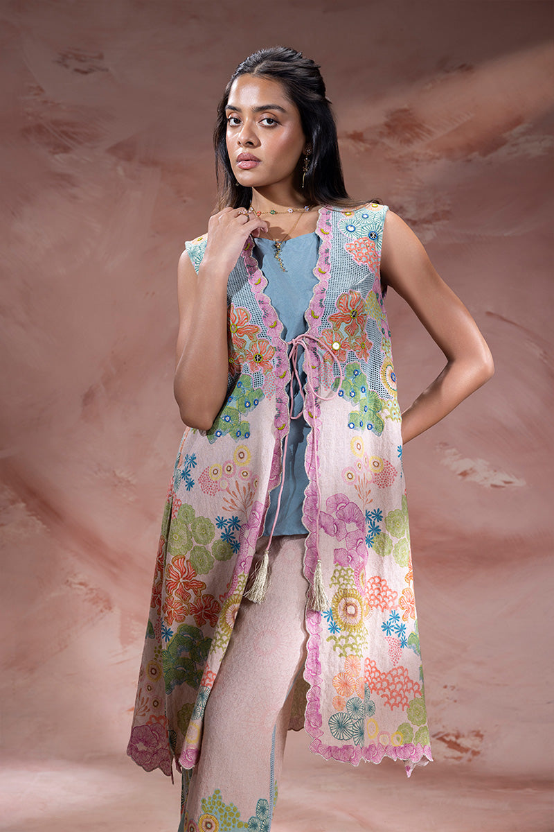 Jacket Top Bottom Multicolor