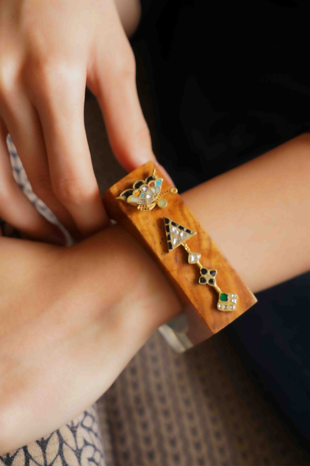 STACKABLES BANGLE WOOD