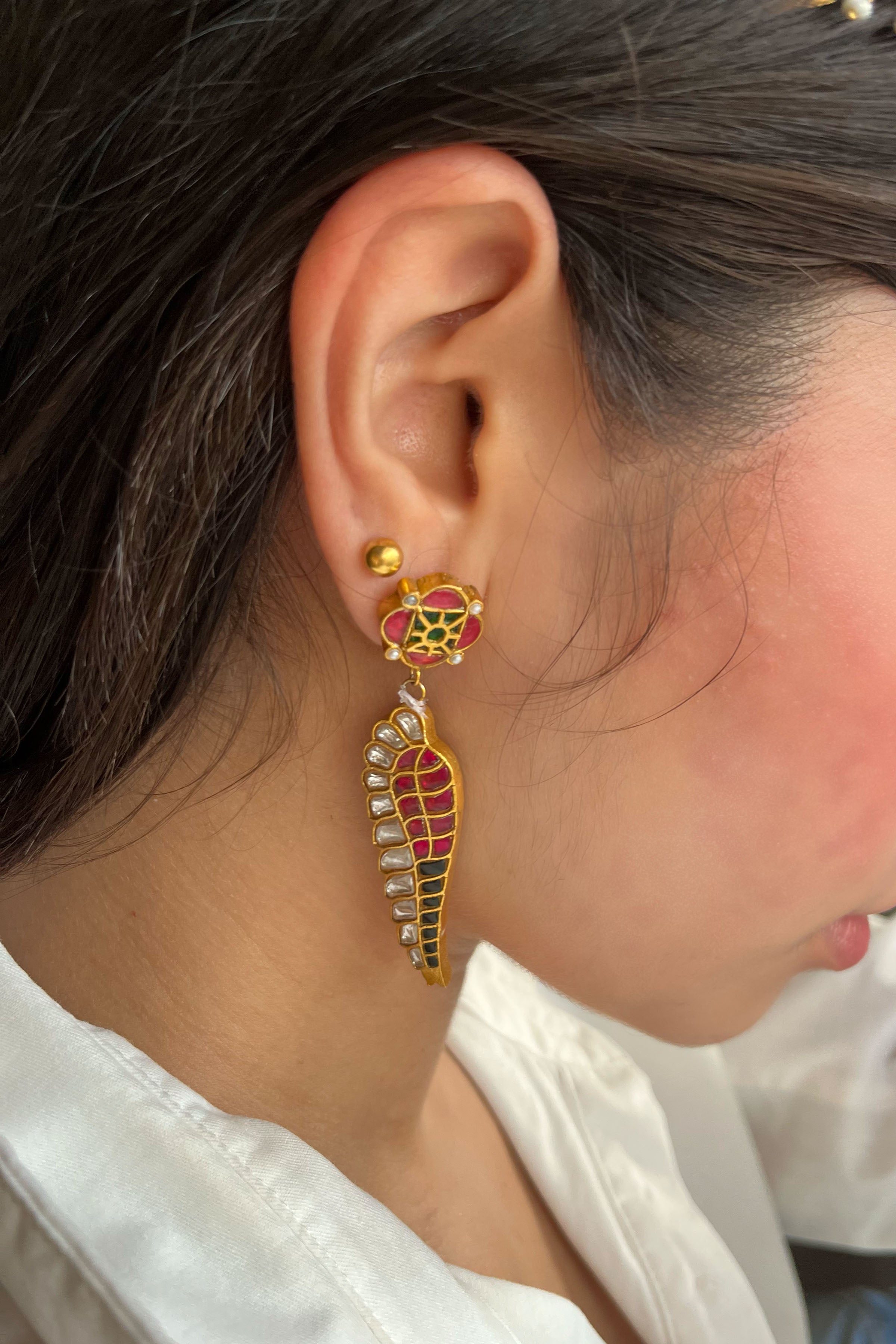 EARRING RED