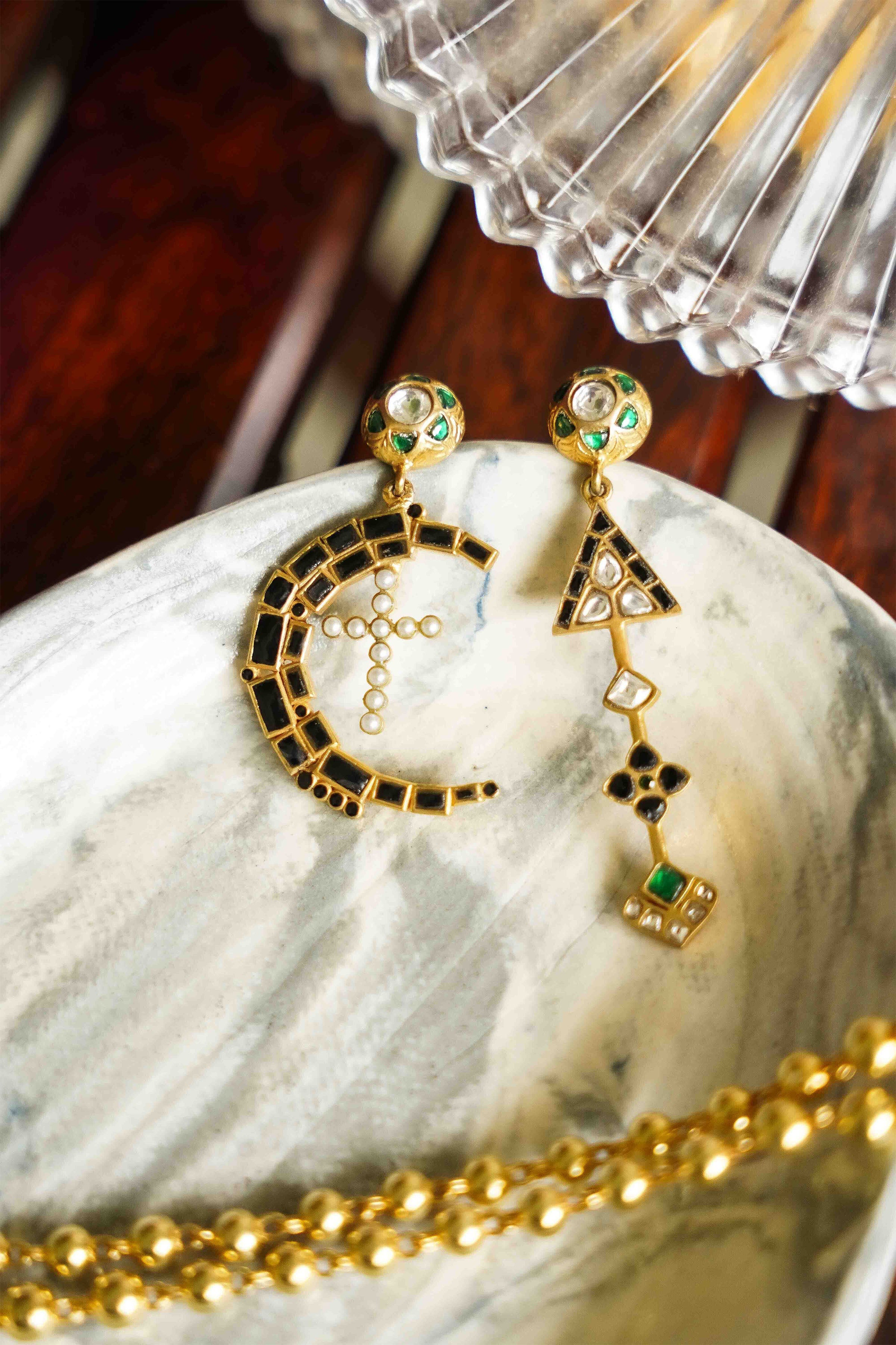 STACKABLES EARRING BLUE