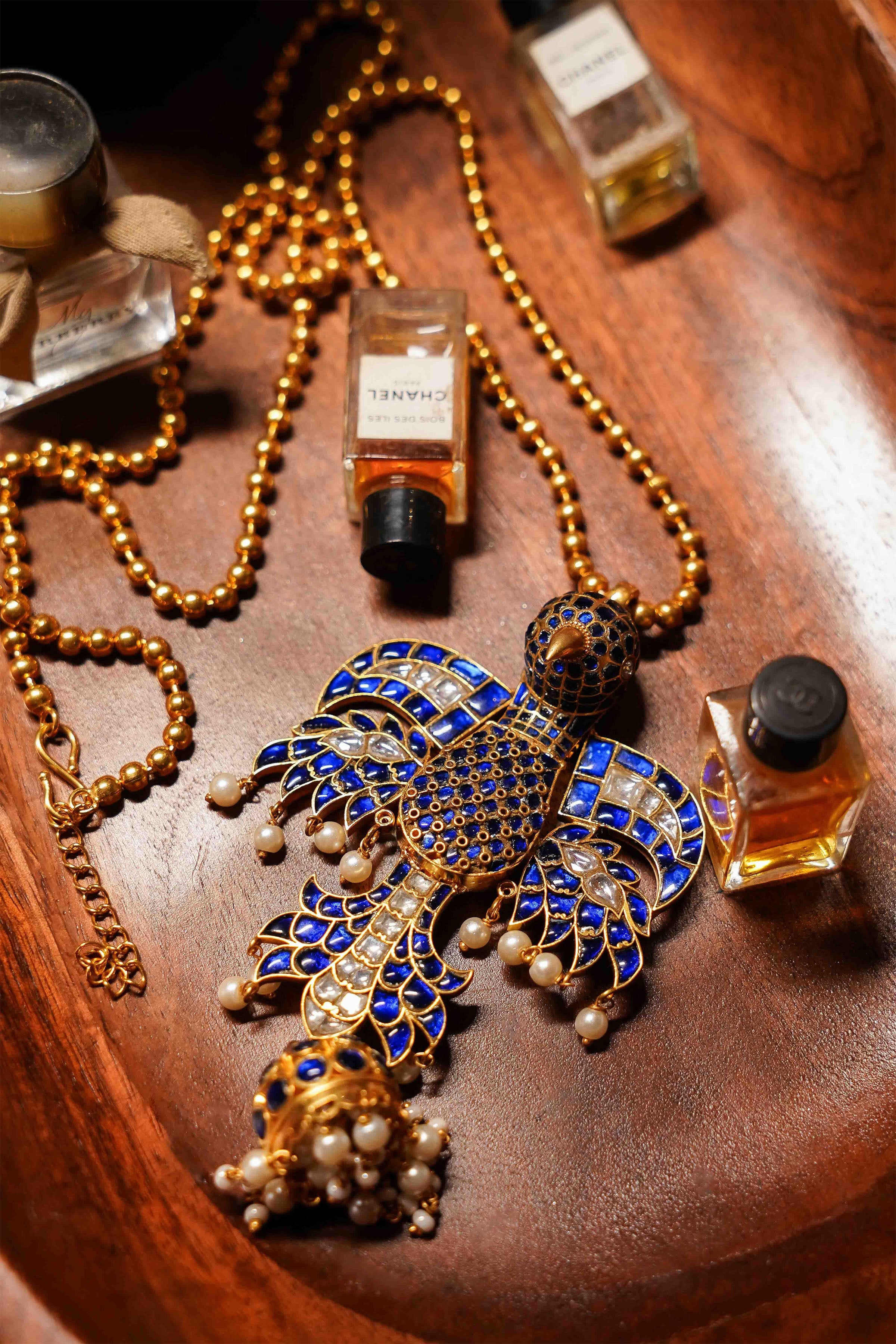 STACKABLES NECKLACE BLUE