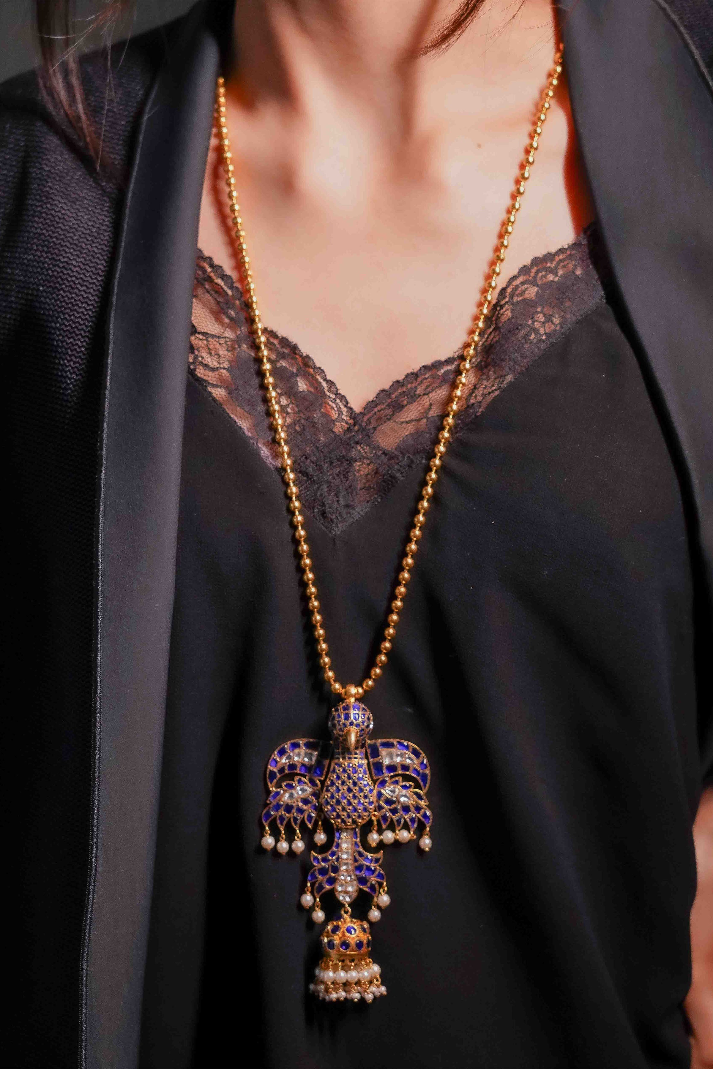 NECKLACE BLUE