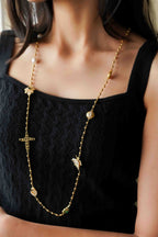 NECKLACE GOLD-MULTI