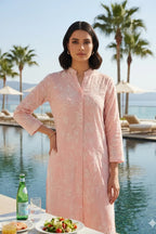 Kurta Pant Blue Pista Green Blush Pink
