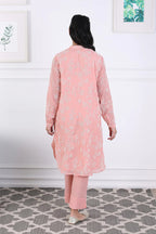 Kurta Pant Blue Pista Green Blush Pink