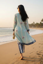 Kurta Pant Aqua Soft Pearl