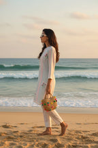 Kurta Pant Aqua Soft Pearl