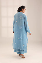 Kurta Pant Sky
