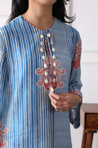 Kurta Pant Blue