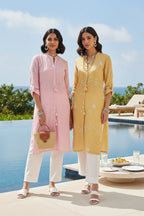 Kurta Pant Butter Yellow