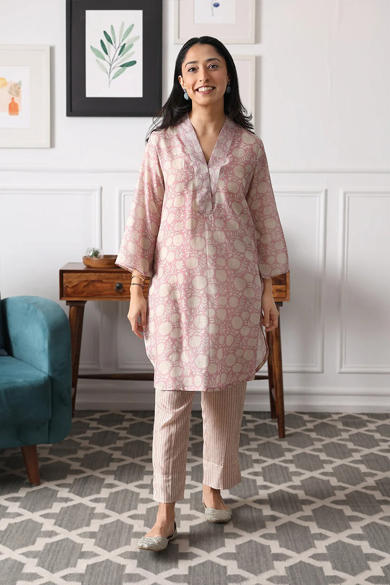 Kurta Pant Mauve