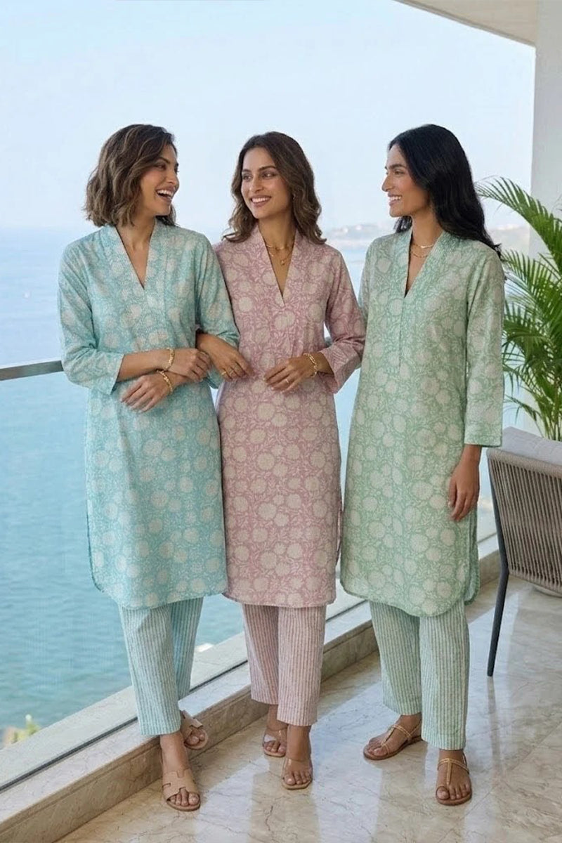 Kurta Pant Mauve