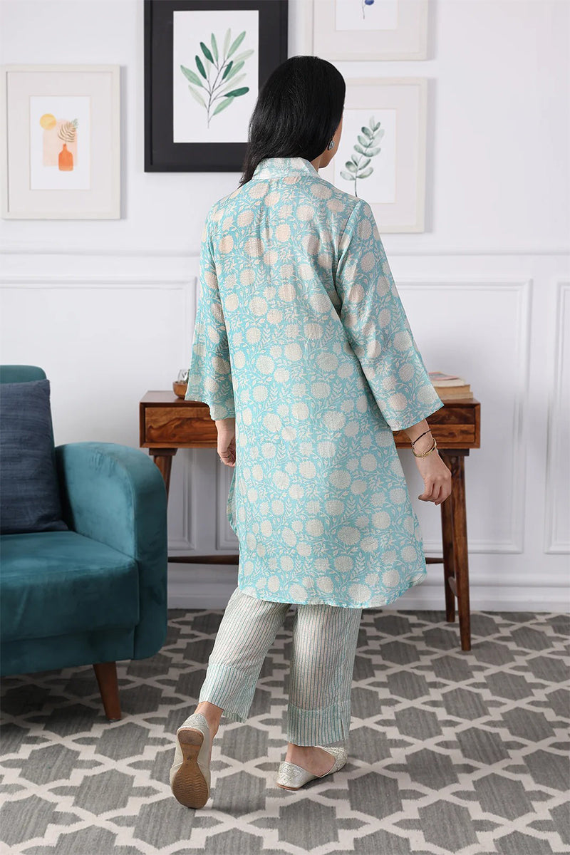 Kurta Pant Turquoise