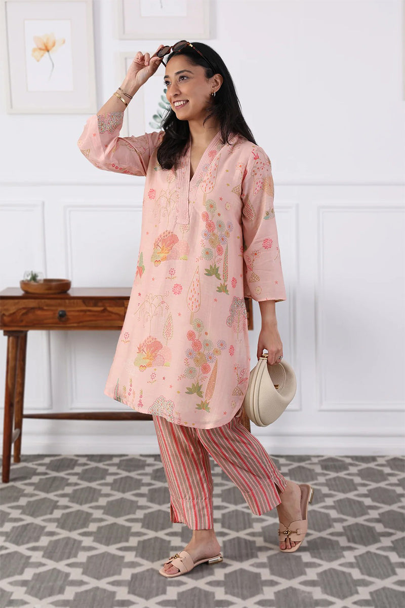 Kurta Pant Peach